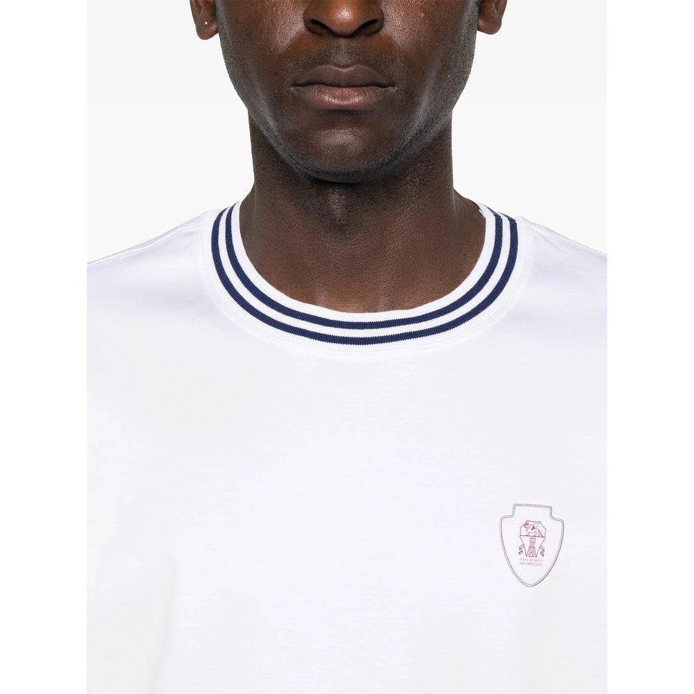 Brunello Cucinelli T Shirts - White | a83d0d27b3d886a46b4cd0a6ef97c09d66e68e35