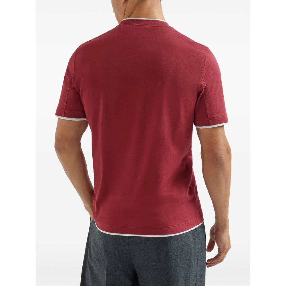 Brunello Cucinelli T Shirts - Red | 857e00d179df2564d35ac18cca1b10d931054e7b