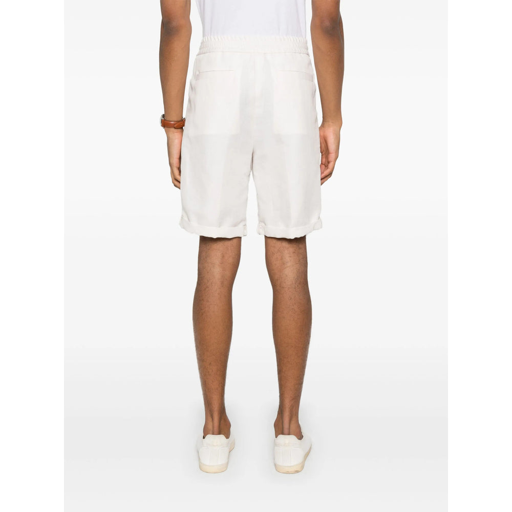 Brunello Cucinelli Shorts - White | eaa6dc5f8929cd7a8d05ebe745b8fe8cf53ae00f