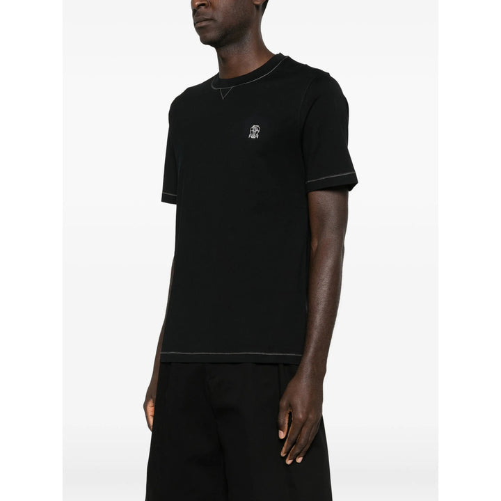 Brunello Cucinelli T Shirts - Black | b963592446564763fb9911c74bf027dc828e5d10