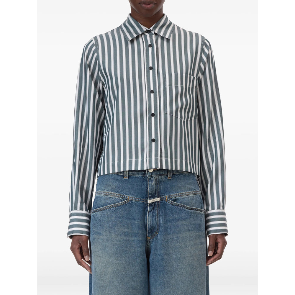 Closed Shirts - Green, White | 81f706cbbf0dbb4995ffec4f8127694b7585dc5b