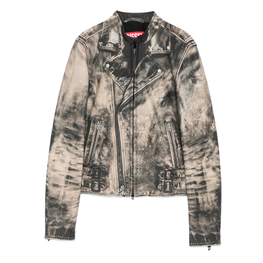 Diesel Leather Outerwears - Neutral | 449068da434b3267bb5df0b034fc696b1973412c