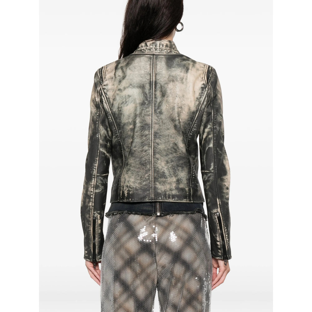 Diesel Leather Outerwears - Neutral | 1dd2d2e69f84b75c773a0dbb16ac30350fa98e8f