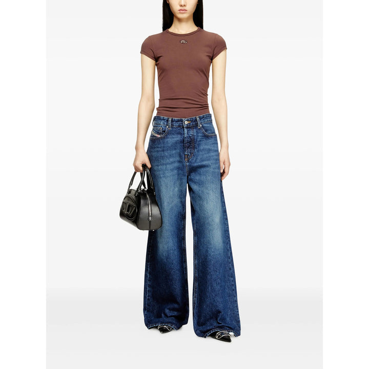 Diesel T Shirts - Brown | f8a01be831a1c74afcb37900cbac6a845b792e01