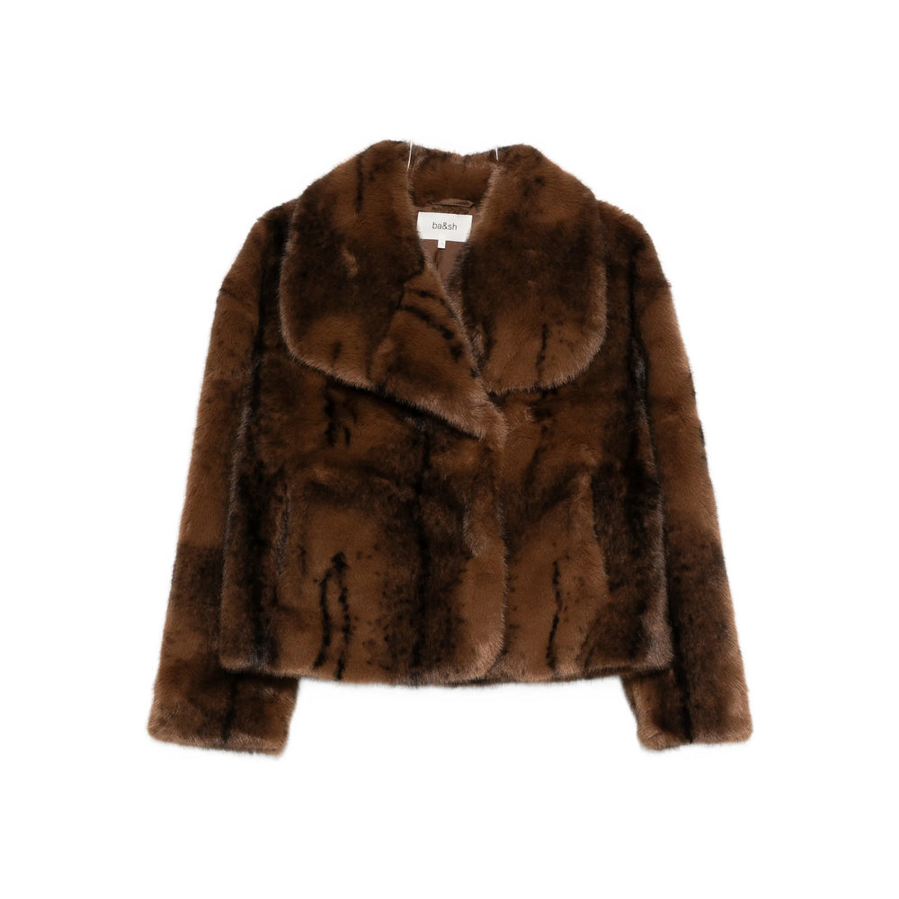 Ba&Sh Coats - Brown, Black | 045fe8f87a368b1e6705cf529e8cea9ef16df212