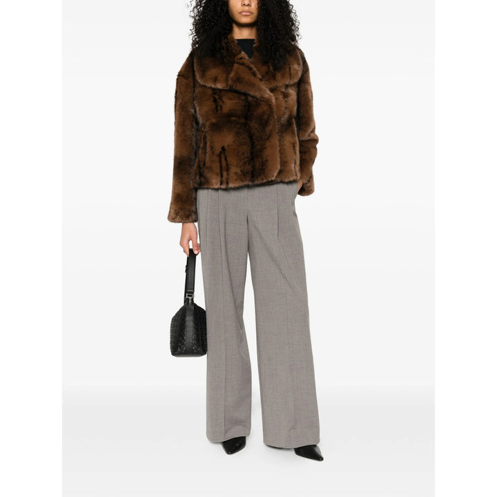 Ba&Sh Coats - Brown, Black | de4e06a2fa005e0c88256fa2b83a1289d3724684