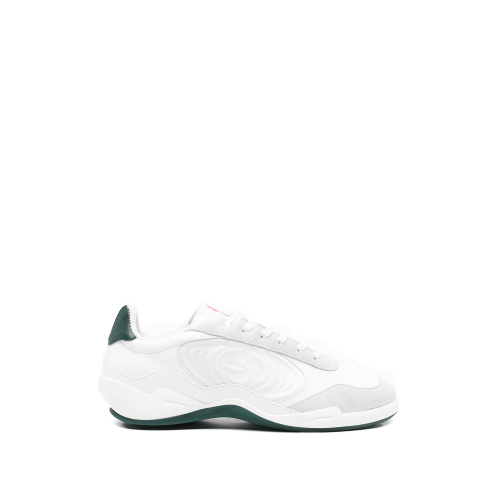 Casablanca Sneakers - White, Green | 1735743e3b01bd1b55dd91672c5015ef31c67536