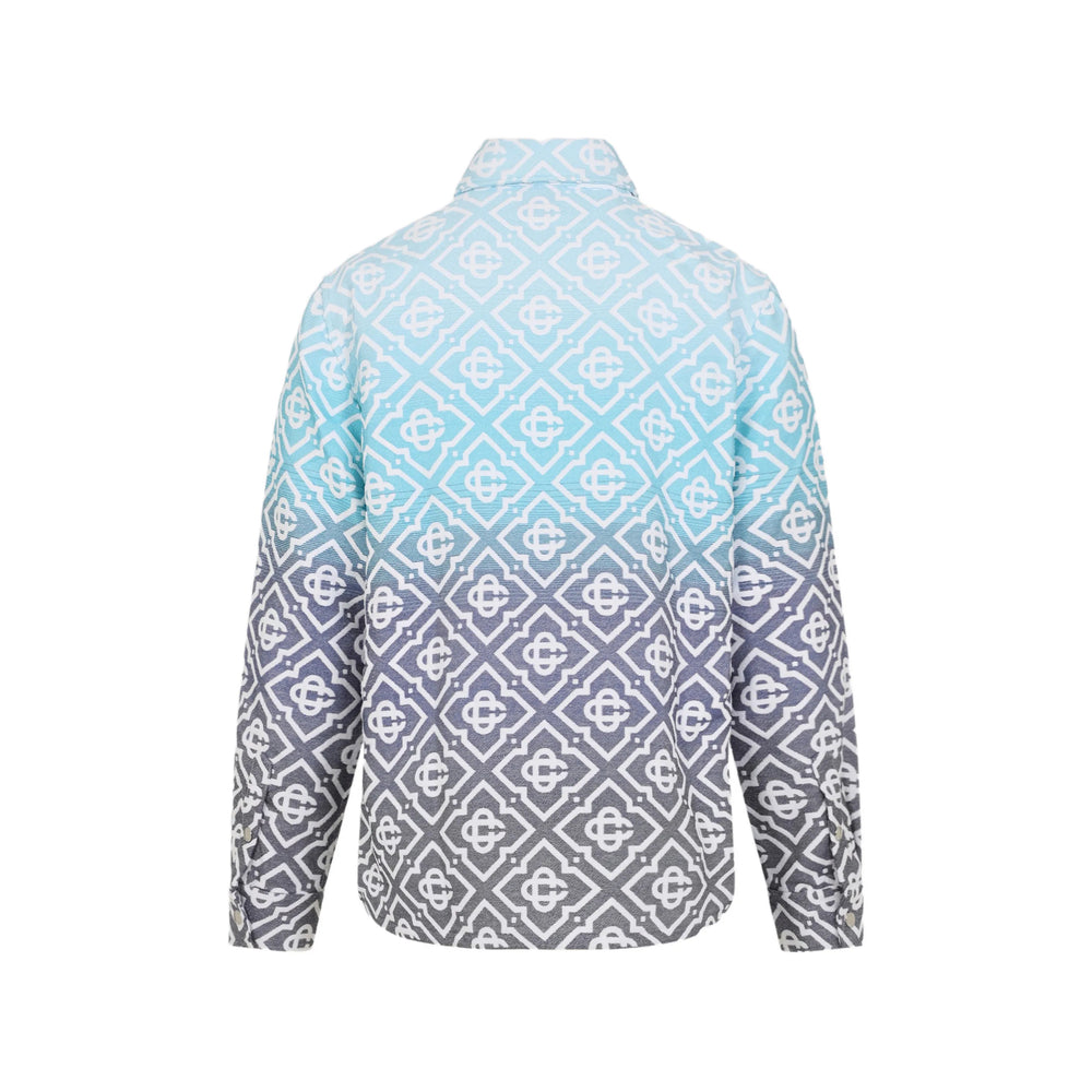 Casablanca Shirts - Blue, Gray | 7ae66b52de74051dcf6f7c5b2b3d5799aec8a897