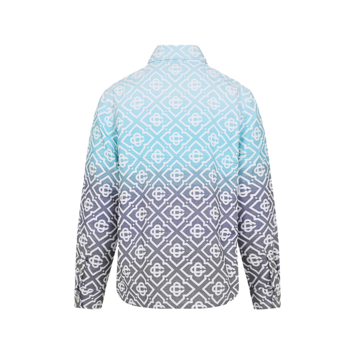 Casablanca Shirts - Blue, Gray | 7ae66b52de74051dcf6f7c5b2b3d5799aec8a897