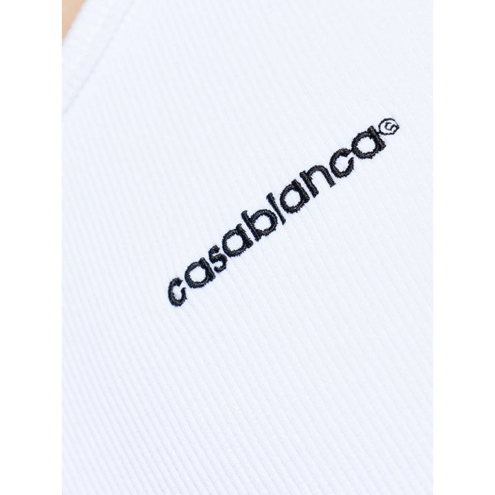 Casablanca T Shirts - White | cd51ecc8c7823f6816f97f92ef28a78a39ead377