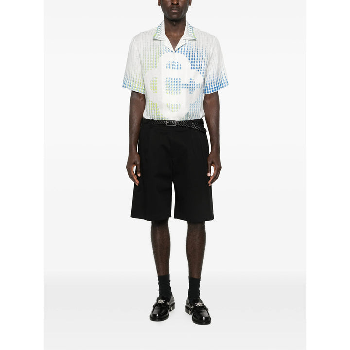 Casablanca Shirts - White, Blue | 2d3369ac70eeab2d165e0337b8f14610ed9e33f2