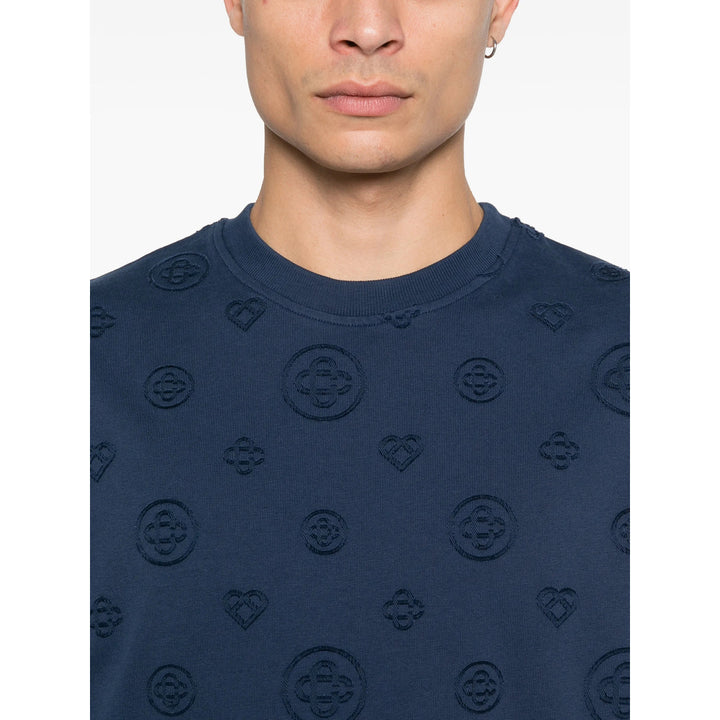 Casablanca T Shirts - Blue | 83fbae2270d18d3efeac726e393d82b757632480