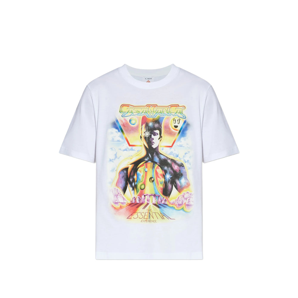 Casablanca T Shirts - White | fd1596b593fca8c78e012a0089dc99ee9a210a6c