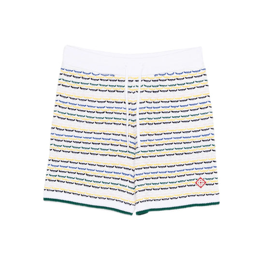Shorts White, Yellow