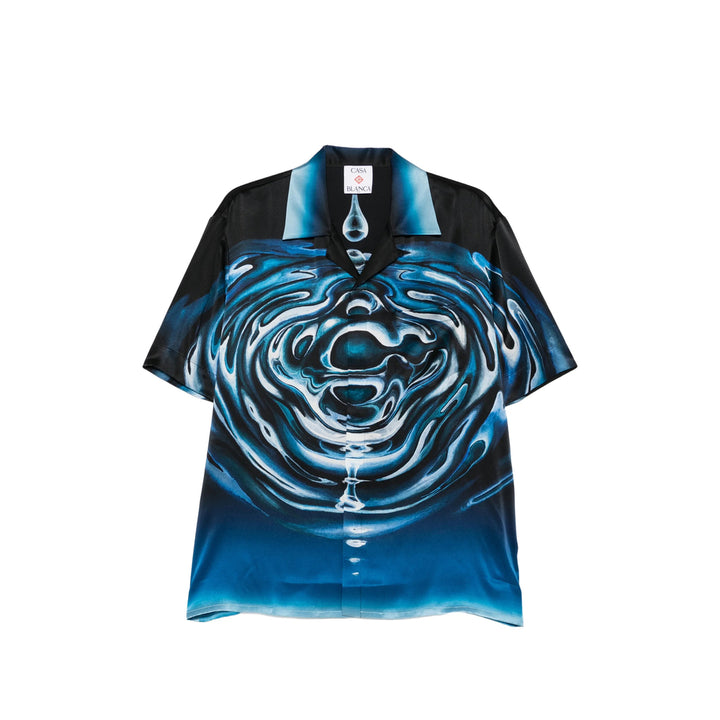 Casablanca Shirts - Blue, Black | e0c342e60fb9a9c2de30aa500b9bea55a784f032