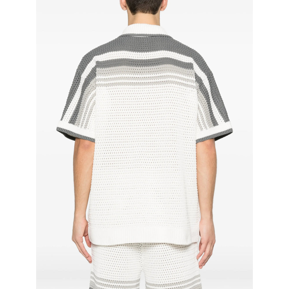 Casablanca Shirts - White, Gray | f2cea8d54fef348b2a83f97c64c7e9f18dee2e81