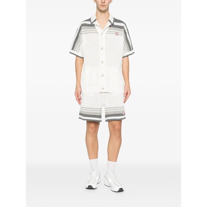 Casablanca Shirts - White, Gray | ebdad48ccb05d3f1486c2f36454c56336c93cb4e