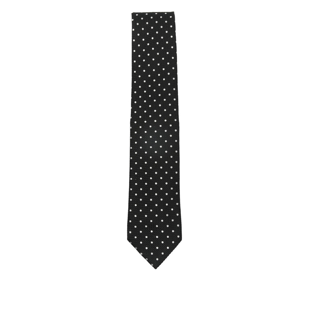 Tom Ford Ties - Black, White | 371c30a7a04cec7893485961d57748f746913a33