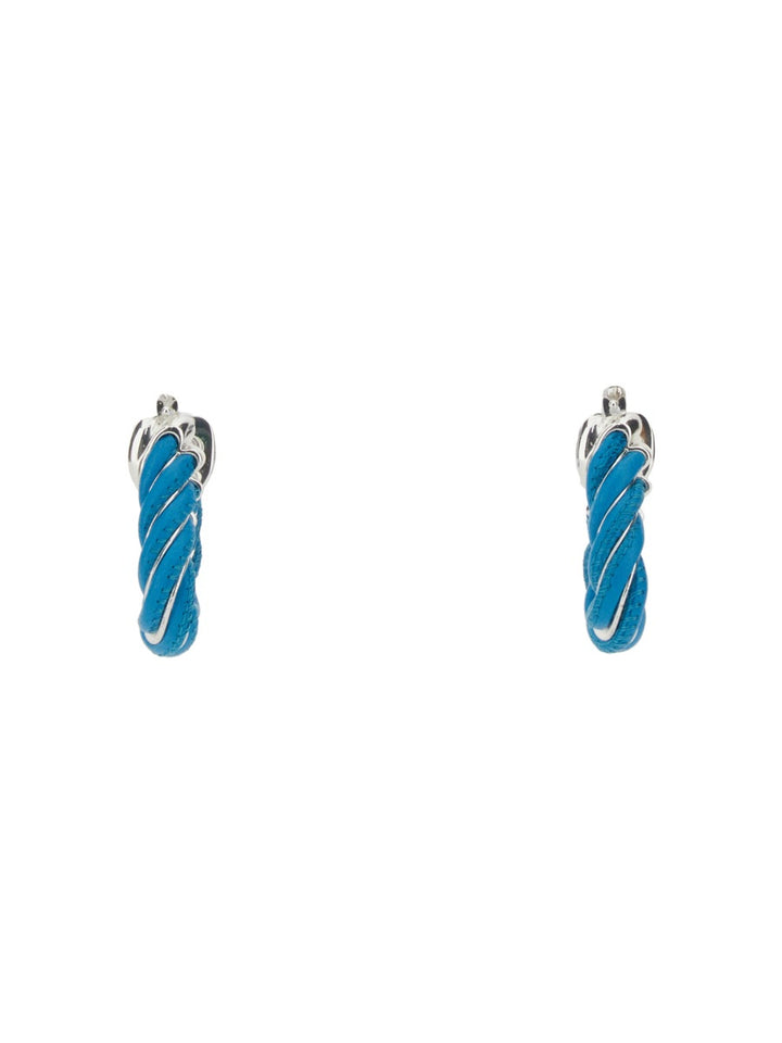 Bottega Veneta Earrings - Blue | 7222c3f7d09a8564a99ffa04891c9c2583a36b8a