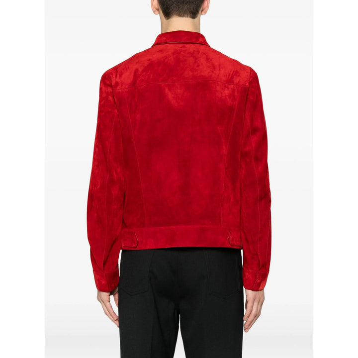Tom Ford Leather Outerwears - Red | 6f18a0ebd32ee08a195c486a587c13a06748d6a5