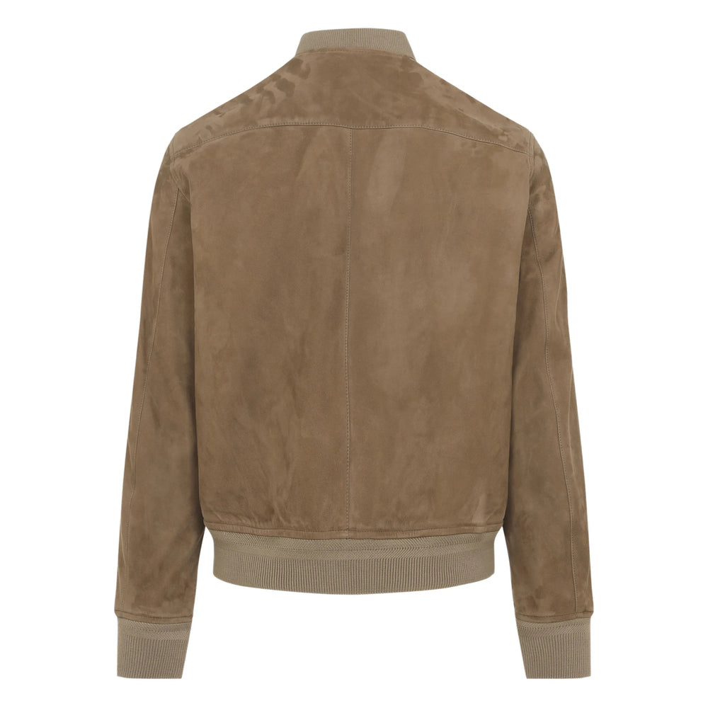 Tom Ford Leather Outerwears - Brown | 1b5866b398828e49a509f4d24fbb35858a1a9c34