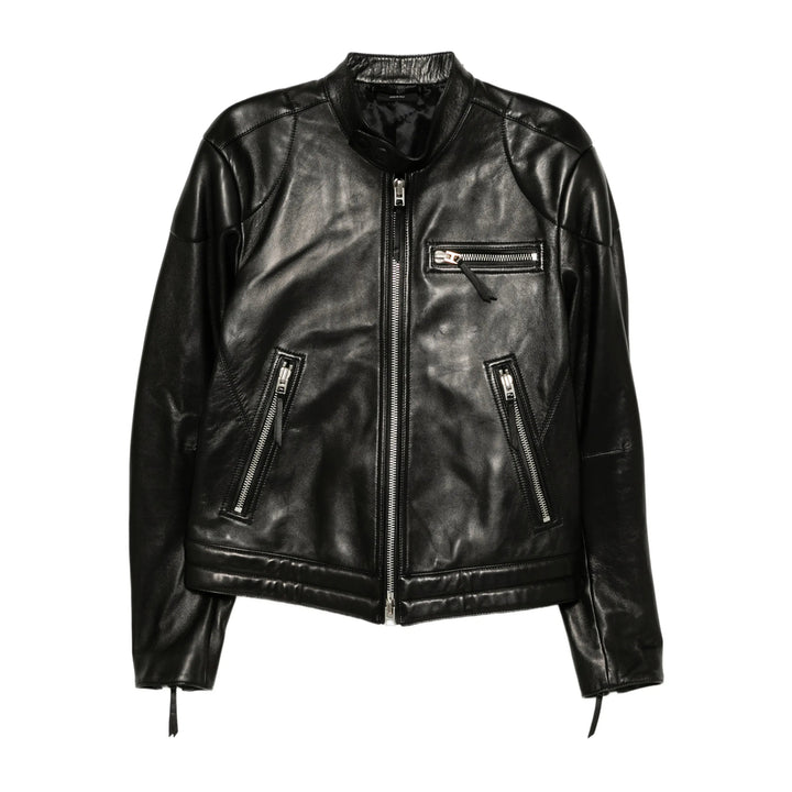 Tom Ford Leather Outerwears - Black | 2c48b9da57e3ff6cb7ed207651091b5e8ff98d59