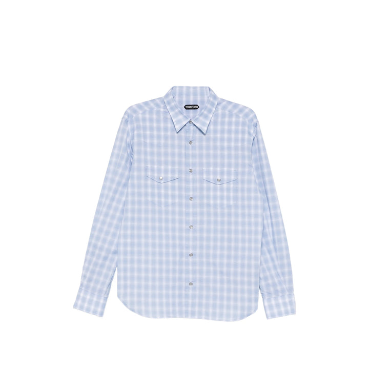 Tom Ford Shirts - Blue, White | 5cfc7c385c4ef2df39d1480f063b0d7902c198be