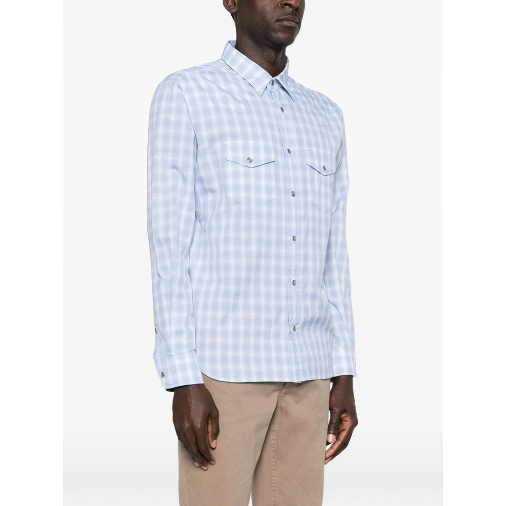 Tom Ford Shirts - Blue, White | 23da3d77ddffa9a406de7b02ecc8502255744d78