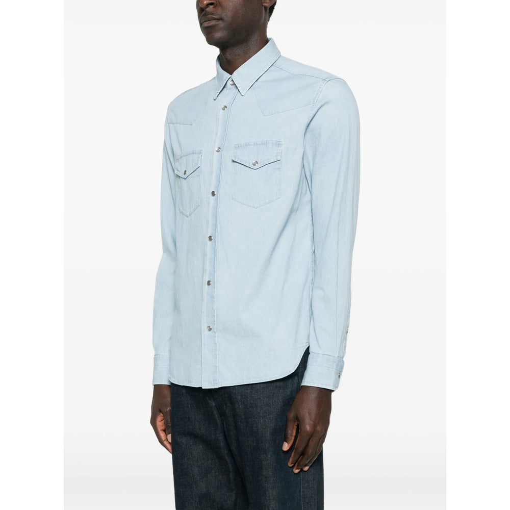 Tom Ford Shirts - Blue | 0ad628ec72eec2fc21b5b7e642a0f73b81c31be2