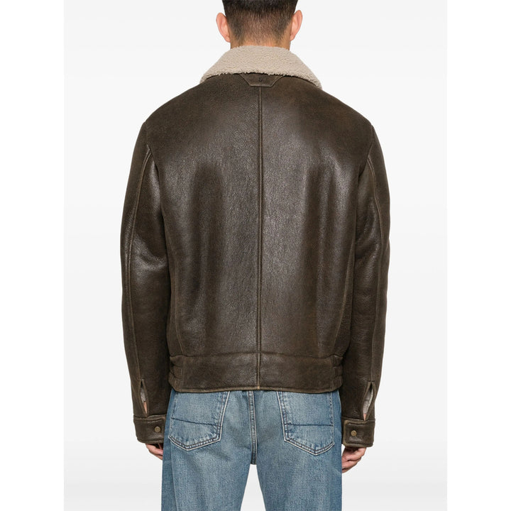 Salvatore Santoro Leather Outerwears - Brown | dbf01d6adb895ca0413e5dfdd346faea1ab0f58e