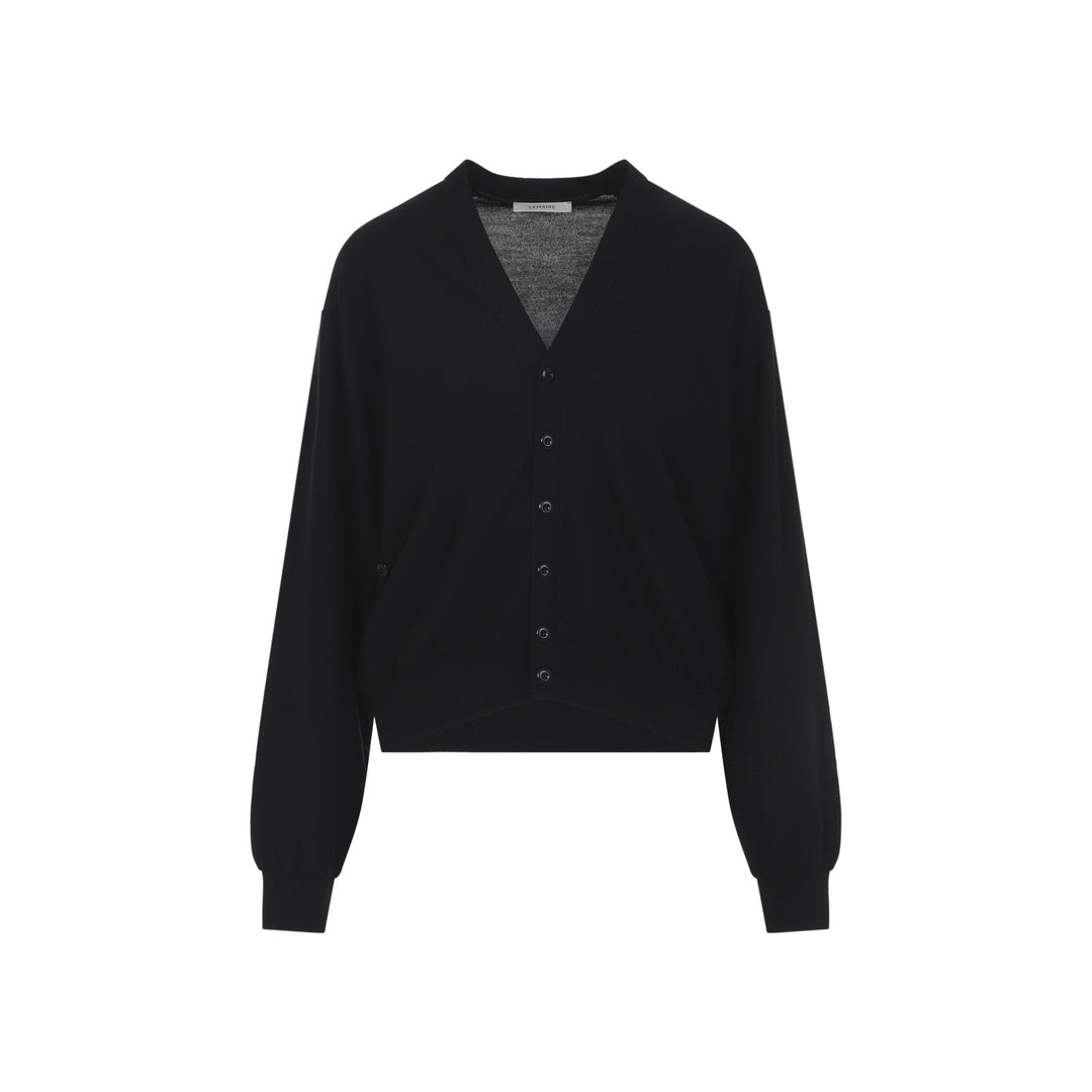 Lemaire Cardigan - Black | 3c5996ac4856c79a4dedea5aed44b0fe877ddf94