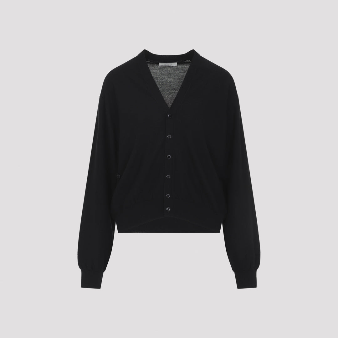 Lemaire Cardigan - Black | ae75ac67bb963759227074fa2b5064245afd3c37