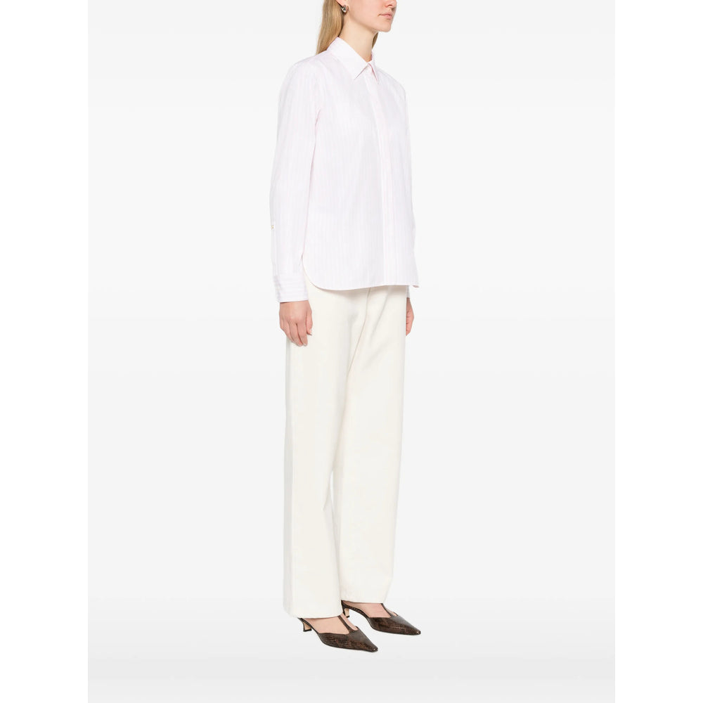 Max Mara Shirts - White, Pink | 2d22bf0c81f93ef6912ff7231ad623c088f8af70