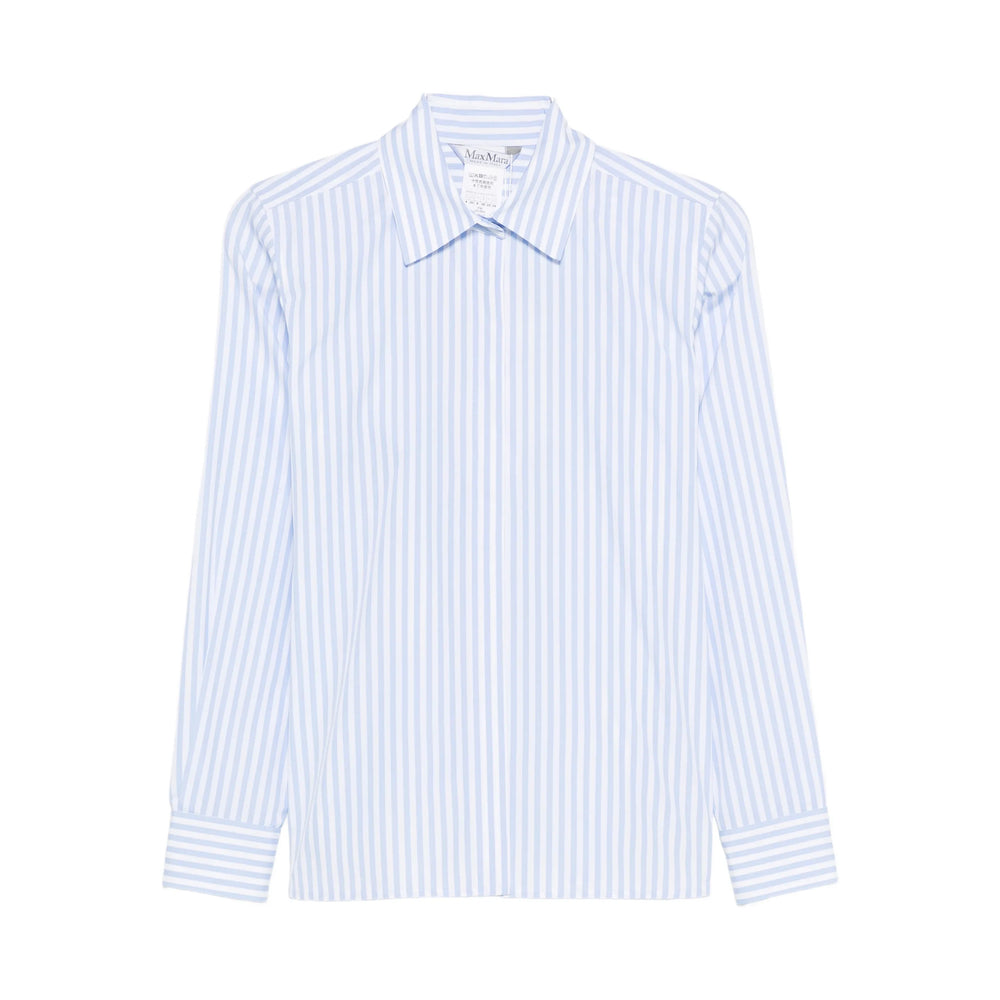 Max Mara Shirts - Blue, White | 95ad39efd4243e396d5abea448477333a56d551b