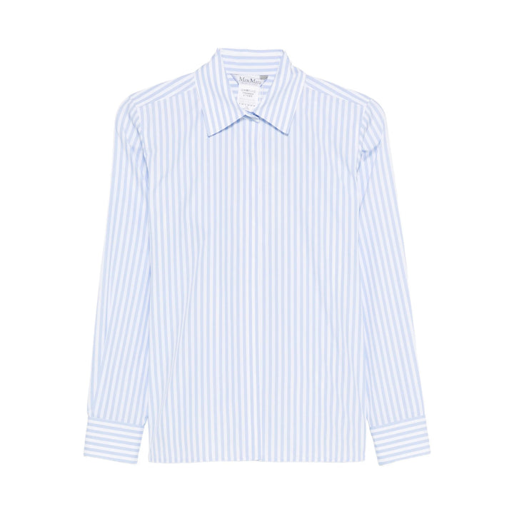 Max Mara Shirts - Blue, White | 95ad39efd4243e396d5abea448477333a56d551b
