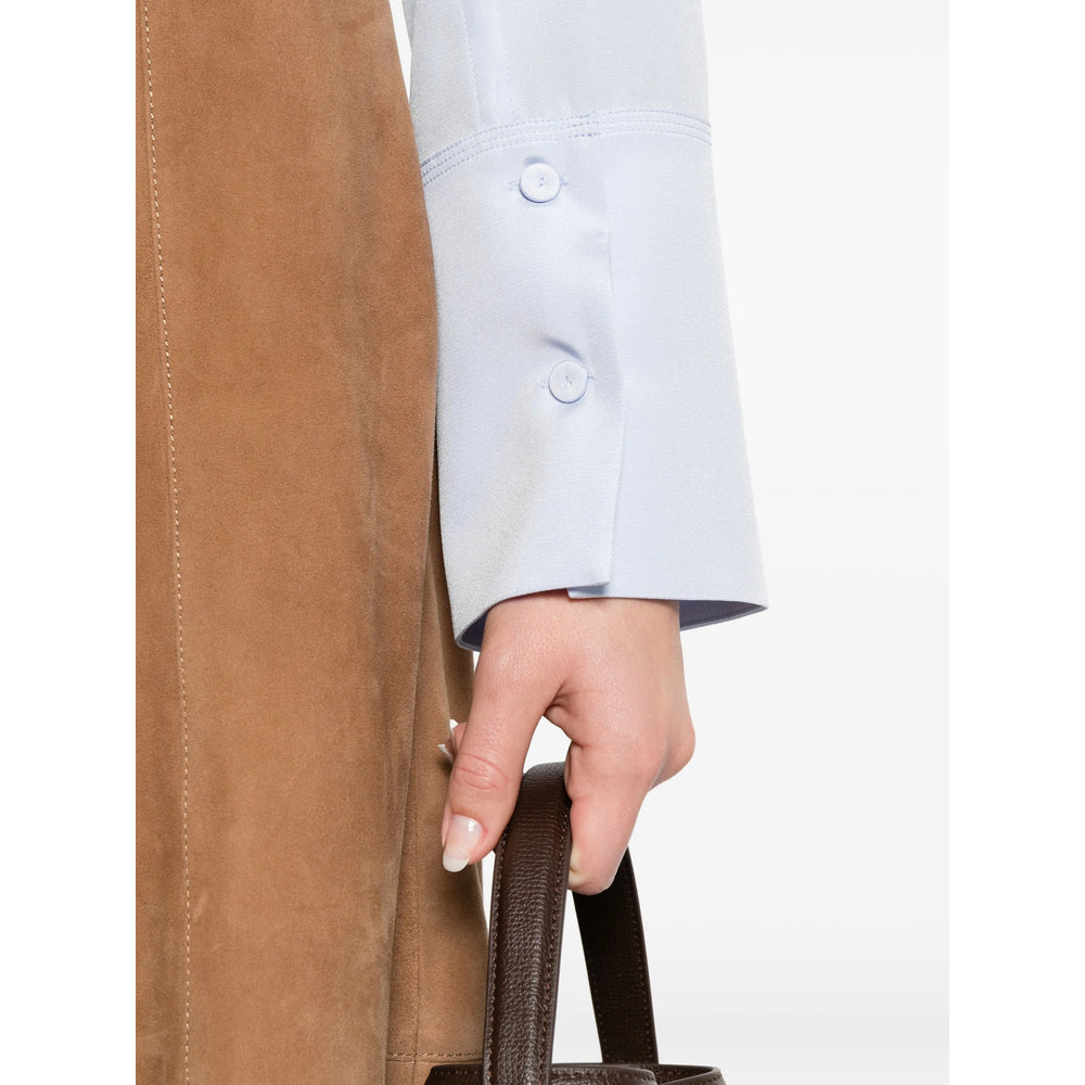 Max Mara Shirts - Blue | 1acc9e43021274d9901b3c3e4a0a4e586e454578