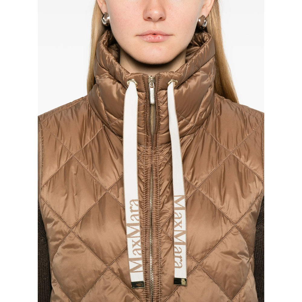 Max Mara The Cube Waistcoats - Brown | e8240f135344682fa42a781866ad335cf47a930c