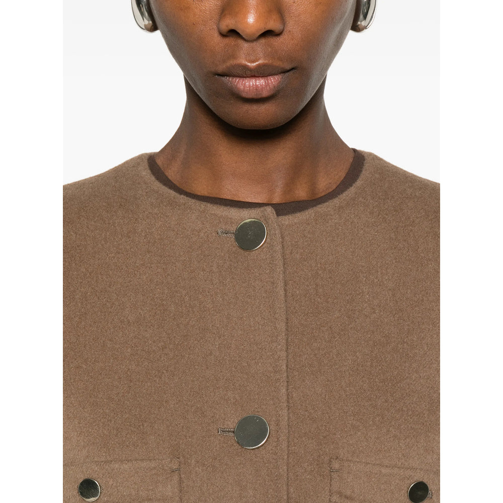 S Max Mara Outerwears - Brown | 4d0f2e12e9e2b33beea546882990895c23f5f475