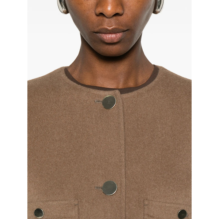 S Max Mara Outerwears - Brown | 4d0f2e12e9e2b33beea546882990895c23f5f475