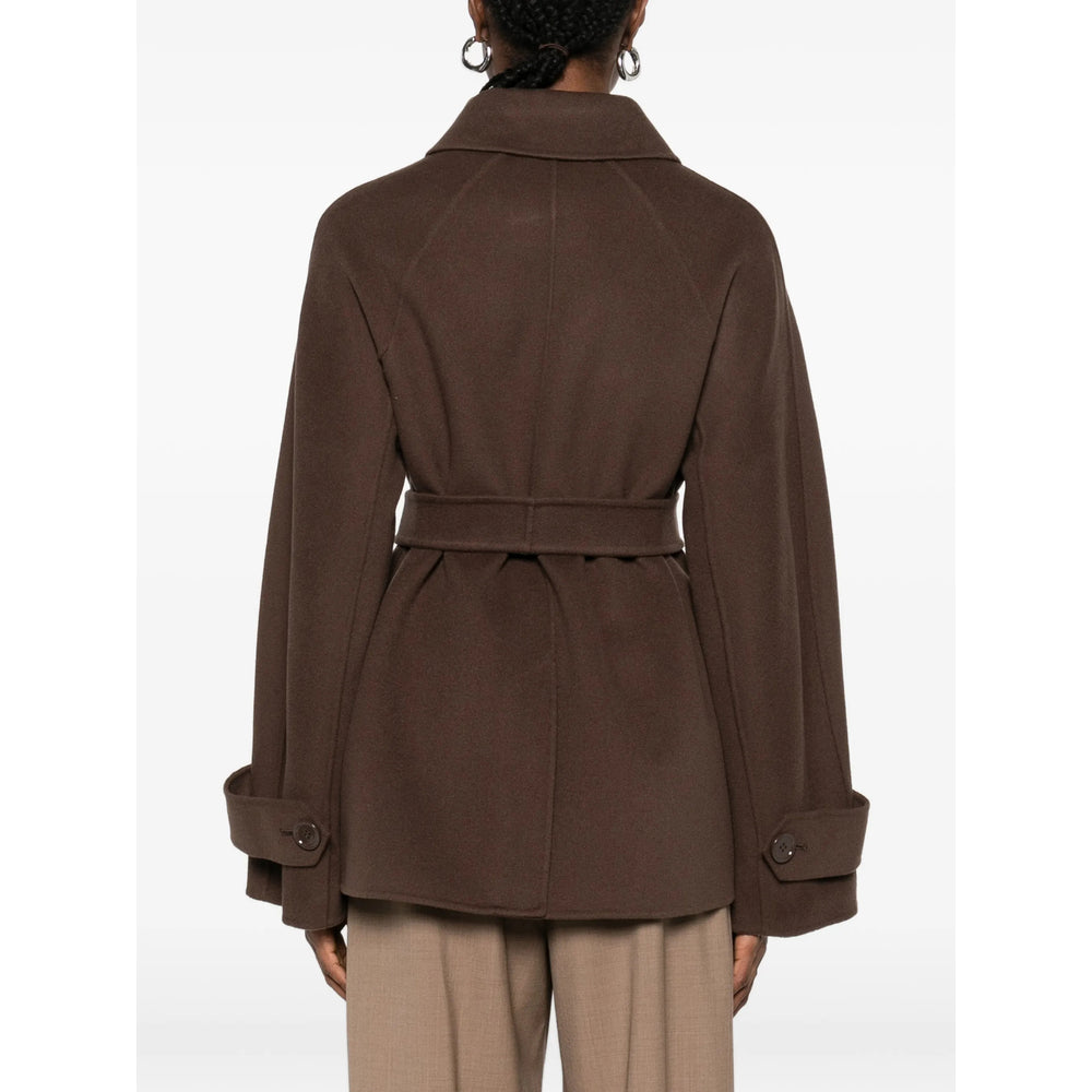 S Max Mara Coats - Brown | 32de377f0eb738839b617ff1a0db8d06fd7e18c1