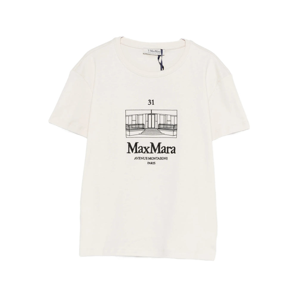 S Max Mara T Shirts - Neutral | c4d07c4d3c3fd603f5d6da9b5c1aef3cb7d19bd7