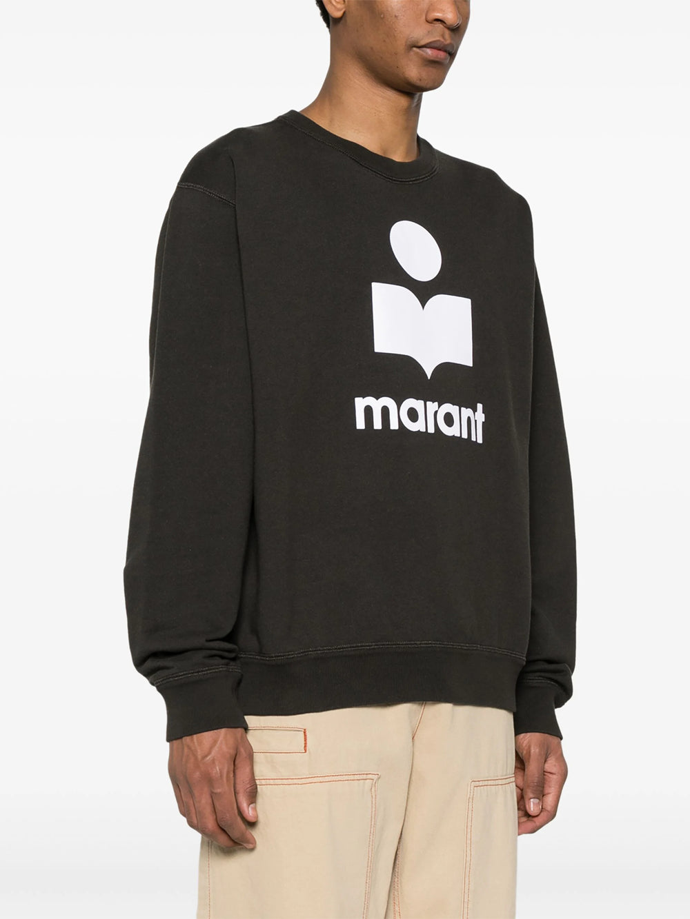 Marant SWEATSHIRT - Black | 7c6ac7aeb0fc09c7dda6ba76d39de80a256d7453