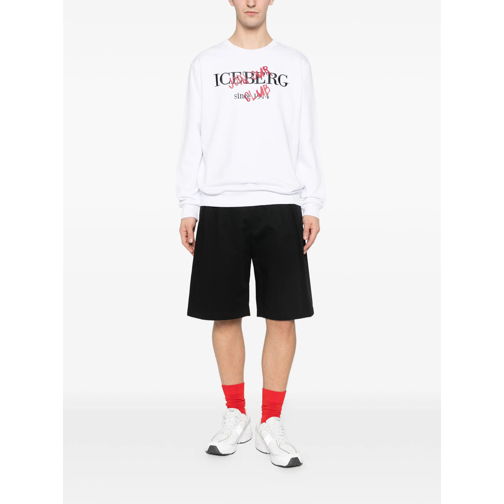 Iceberg Sweatshirts - White | 36ce3cbc9d76fe831d164cb0be815de2543fea60