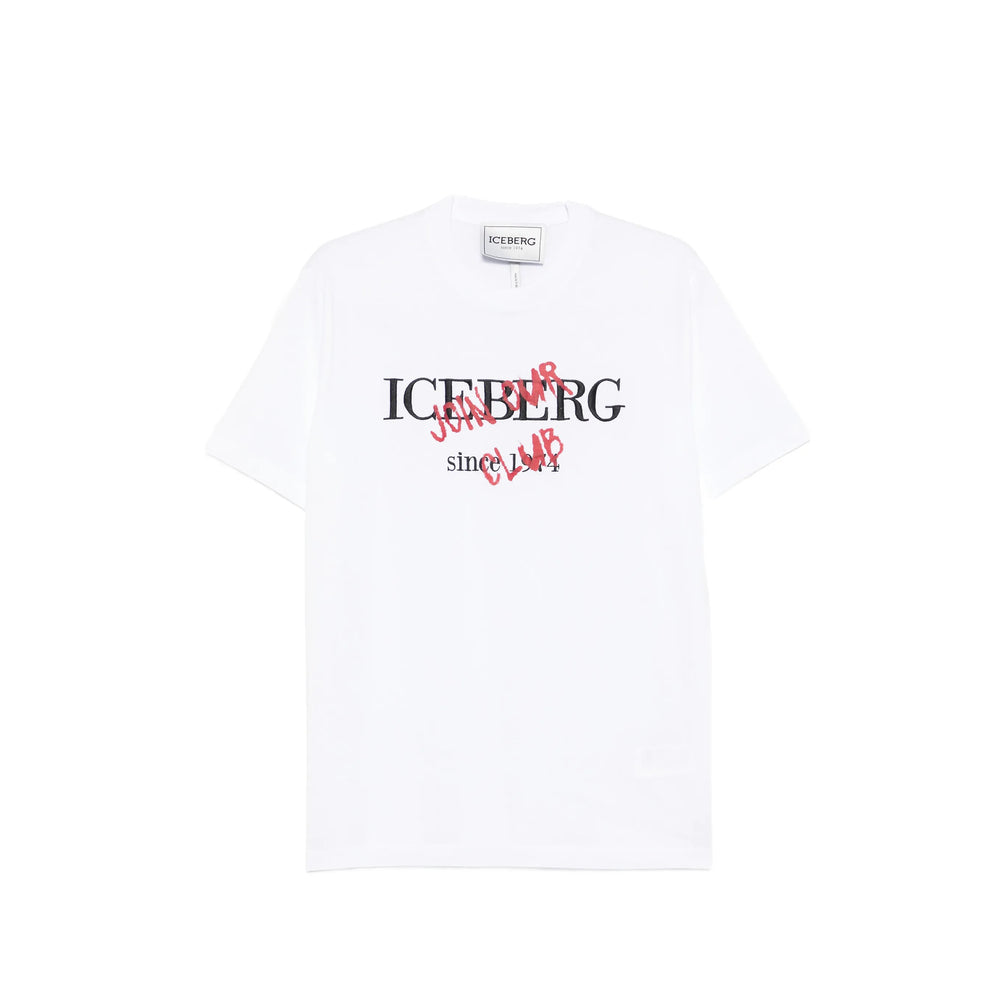 Iceberg T Shirts - White | 1181d93cc88d6389ca1426102446fbeed0d45dbb