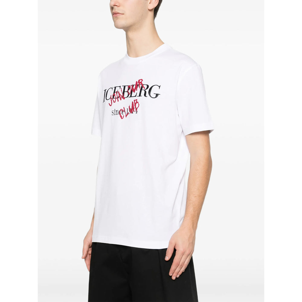 Iceberg T Shirts - White | 584e370f695ef551ee0cc1dbaabfe8fd989fd638