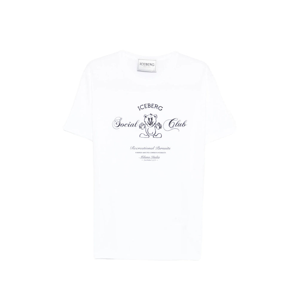 Iceberg T Shirts - White | ae369089106733a0ad70c3a4712d3075e80d7463