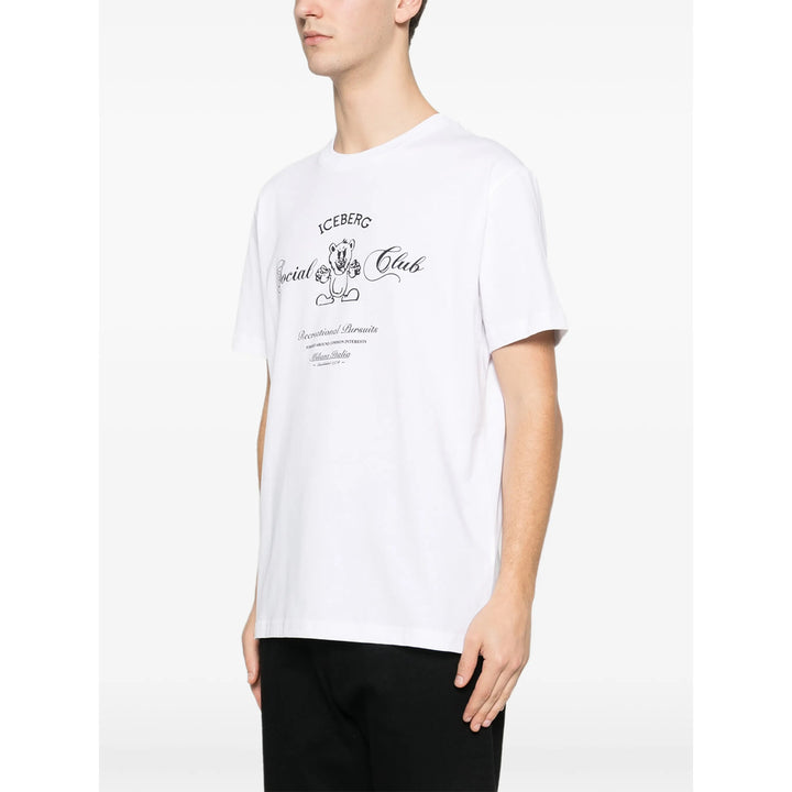 Iceberg T Shirts - White | d6830890b020a30c1a60ee85bbd5886d60b478b5
