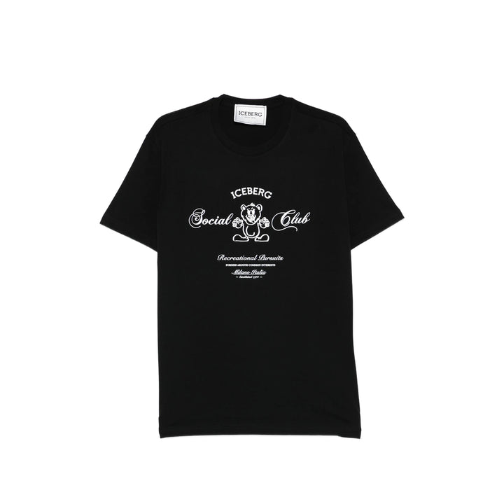 Iceberg T Shirts - Black | 9bdfa35c52a7bd65838c2cf3952a83a938c69c1b