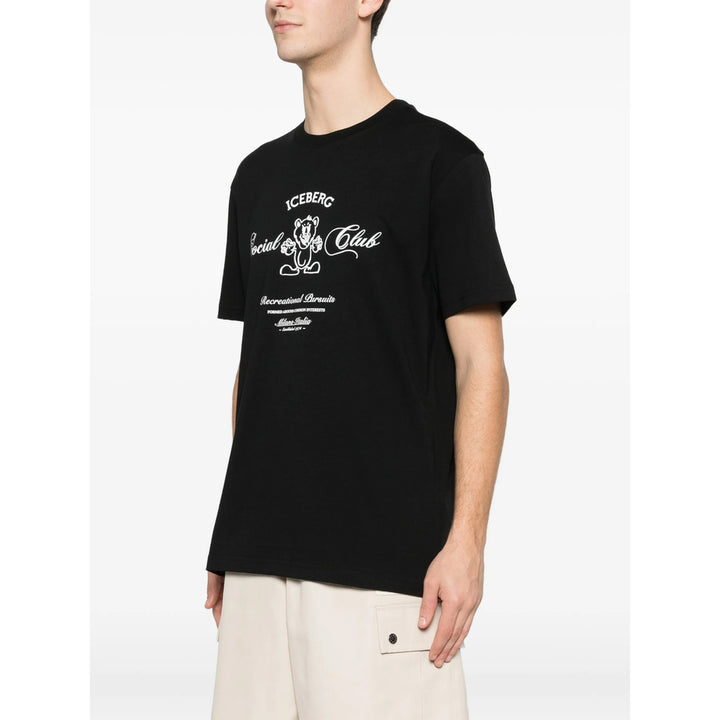 Iceberg T Shirts - Black | cdc7b7e7885b1b3edafb240d540b88456c89e654
