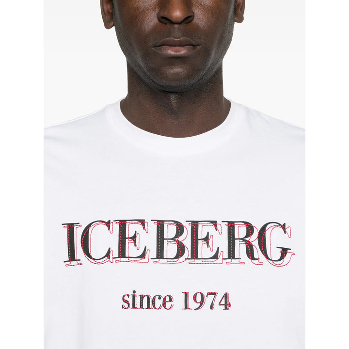 Iceberg T Shirts - White | 3a816eacd1a50eccbee807c3947ae346cc317d2d